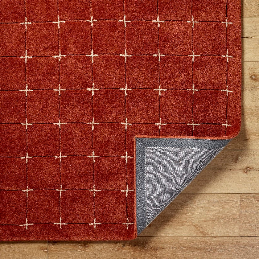 Richad Modern Rust Area Rug
