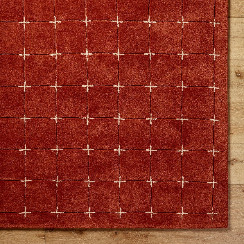 Richad Modern Rust Area Rug
