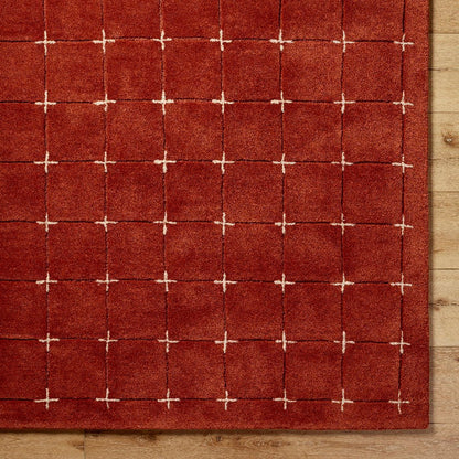 Richad Modern Rust Area Rug