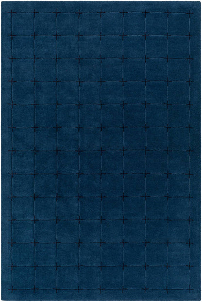 Richad Modern Dark Blue Area Rug