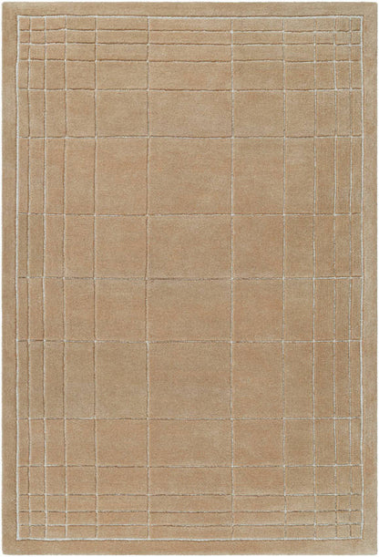 Darlena Modern Medium Brown Area Rug