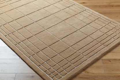 Darlena Modern Medium Brown Area Rug