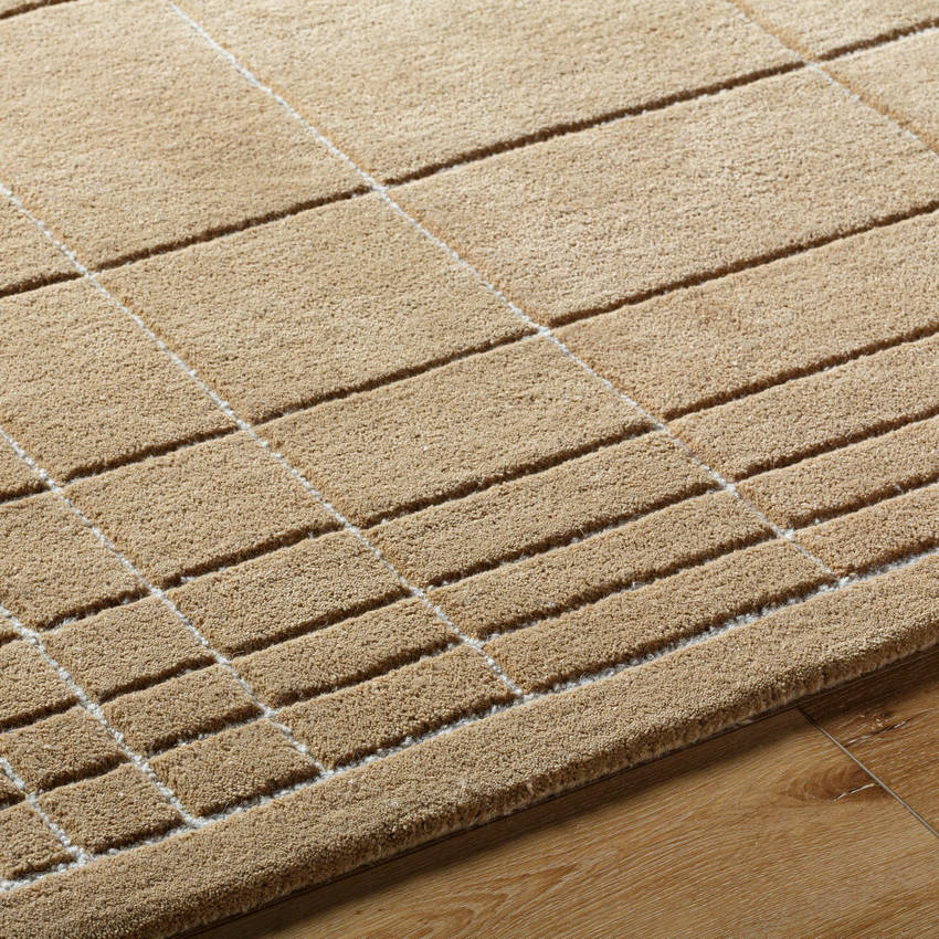 Darlena Modern Medium Brown Area Rug