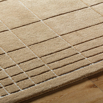 Darlena Modern Medium Brown Area Rug