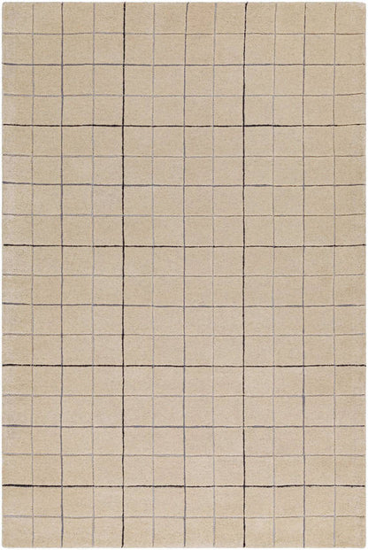 Nasreen Modern Tan Area Rug