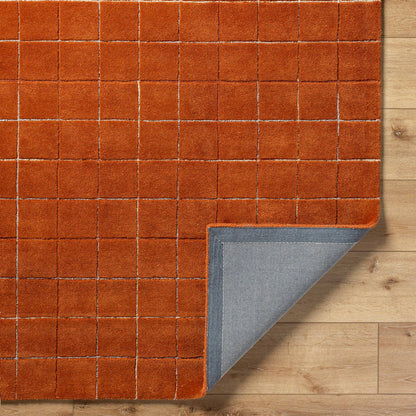 Nasreen Modern Rust Area Rug