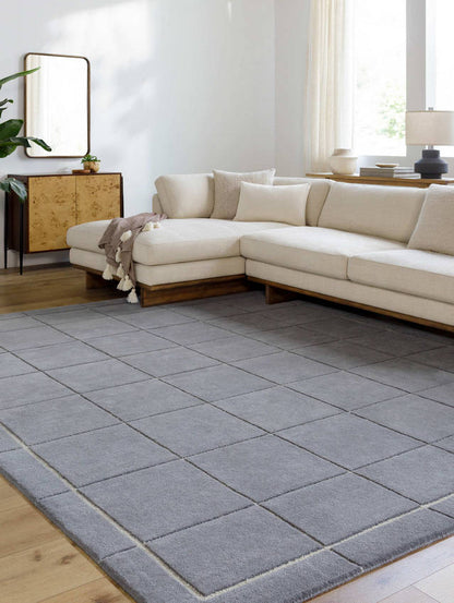 Isai Modern Charcoal Area Rug