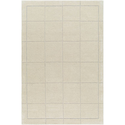 Isai Modern Light Beige Area Rug