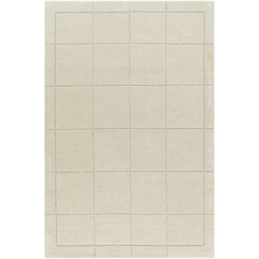 Isai Modern Light Beige Area Rug