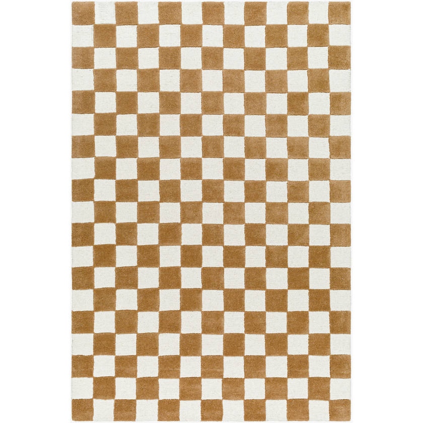 Branch Modern Medium Brown Area Rug