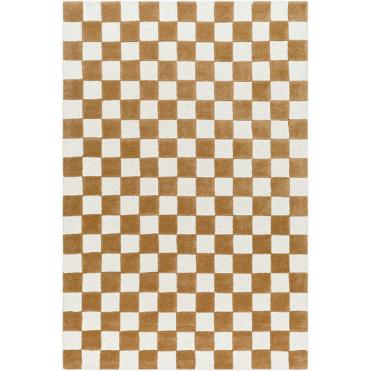 Branch Modern Medium Brown Area Rug