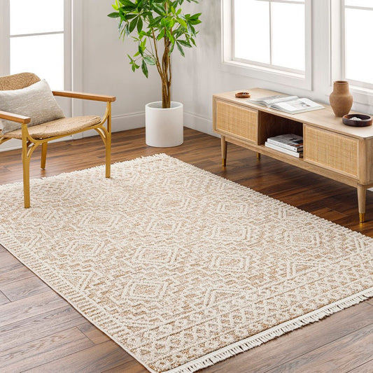 Circleville Global Cream Area Rug