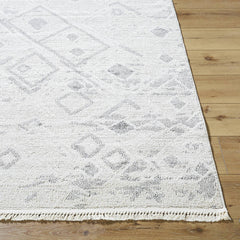 Monesha Modern Ivory/Black Area Rug