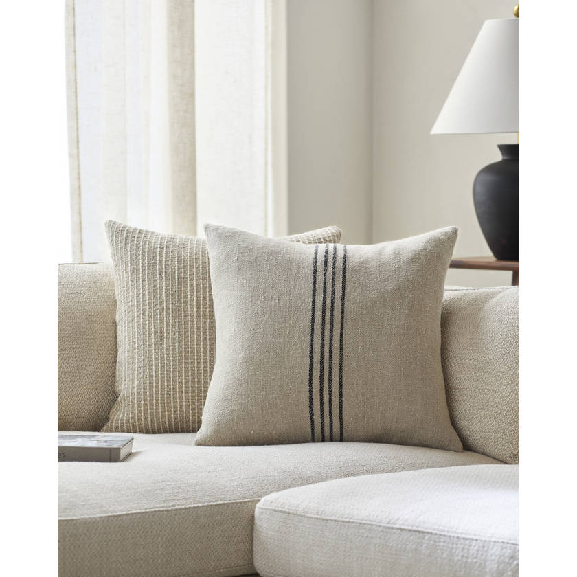 Brett Light Brown Pillow Cover - Becki Owen x Livabliss