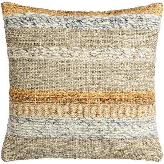 Jalissa Tan/Beige Pillow Cover