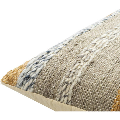 Jalissa Tan/Beige Pillow Cover