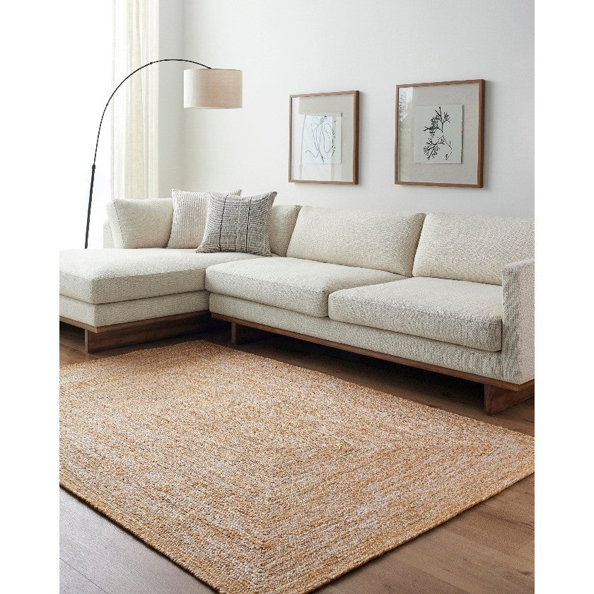 Laquasha Cottage Ivory/Mustard Area Rug