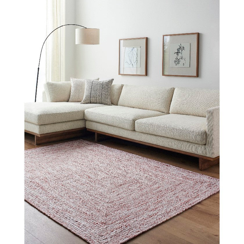 Laquasha Cottage Ivory/Garnet Area Rug
