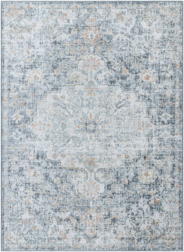 Olivia Traditional Blue Area Rug