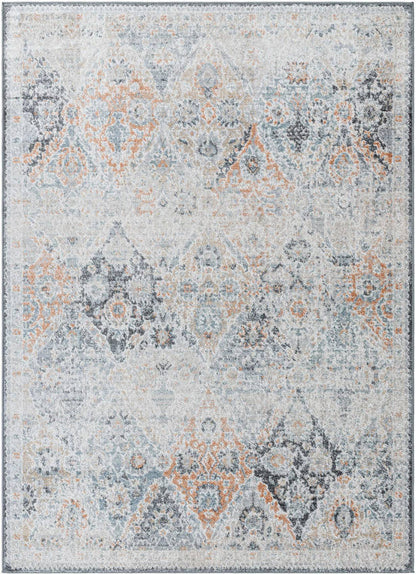 Emilly Traditional Amber Area Rug
