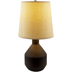 Noami Rustic Black Table Lamp