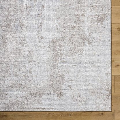Rollie Modern Charcoal/Light Brown Area Rug