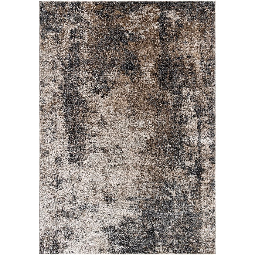 Shenika Modern Light Brown Area Rug