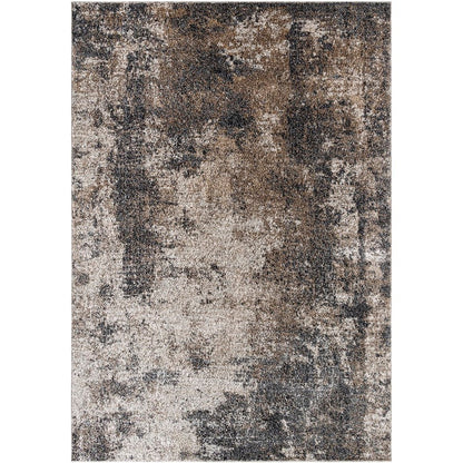 Shenika Modern Light Brown Area Rug