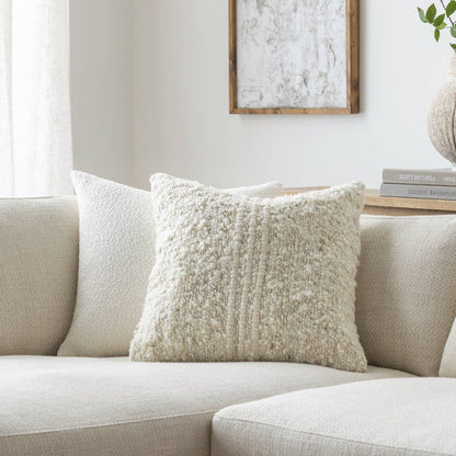 Juan Cream Pillow Cover
