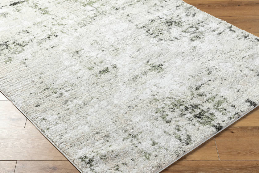 Collis Modern Dark Green/Black Area Rug