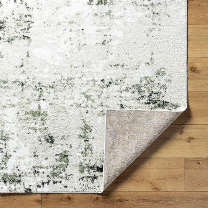 Collis Modern Dark Green/Black Area Rug