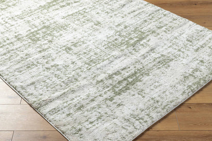 Sherod Modern Dark Green Area Rug