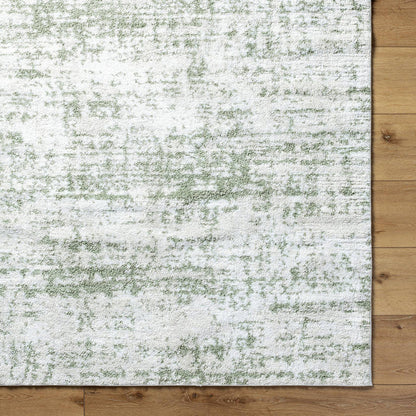 Sherod Modern Dark Green Area Rug