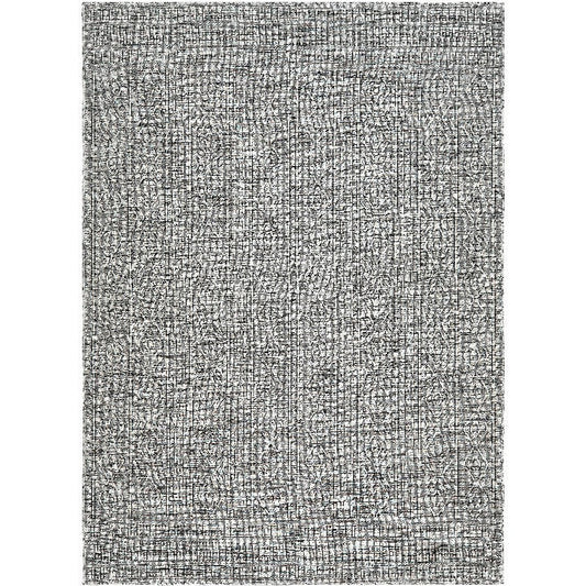 Benjaman Bohemian Black/Cream Area Rug