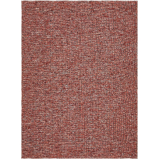 Benjaman Bohemian Burgundy Area Rug
