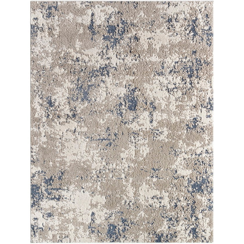 Latrese Modern Dark Blue Area Rug
