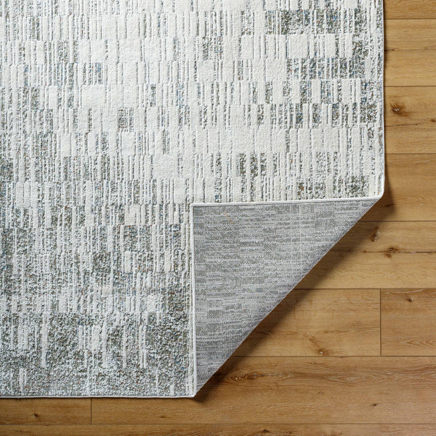 Shere Modern White Area Rug