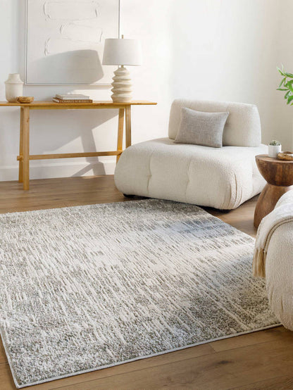 Shere Modern White Area Rug