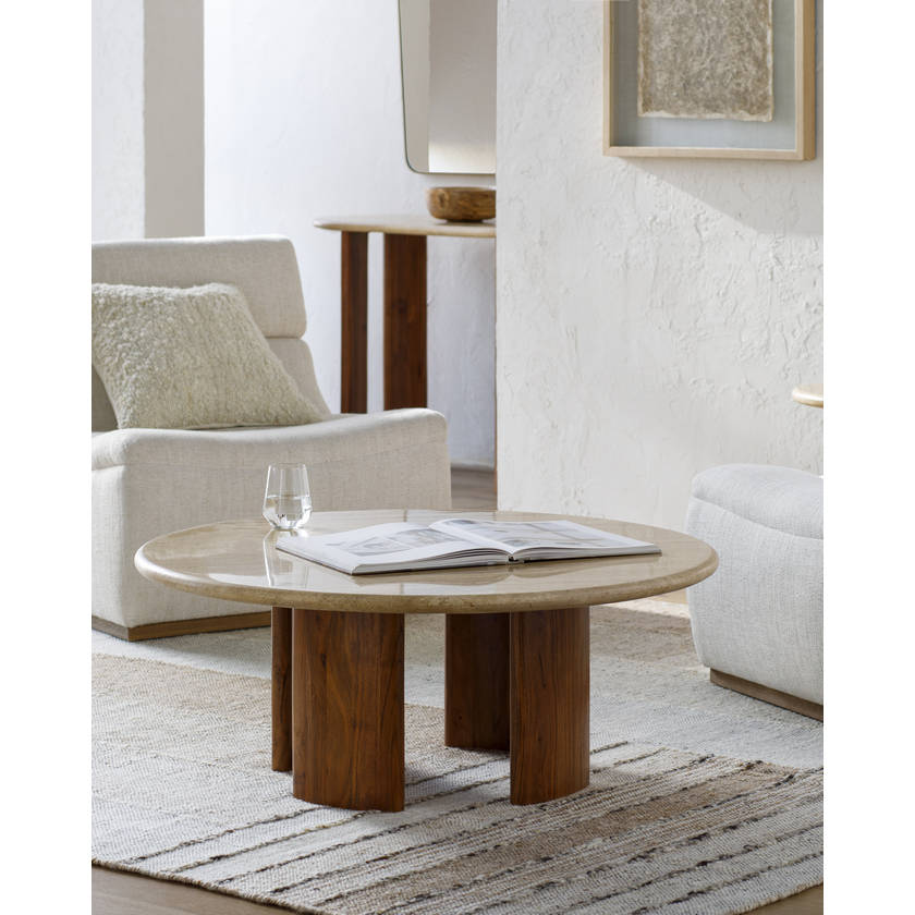 Leonda Cream Coffee Table