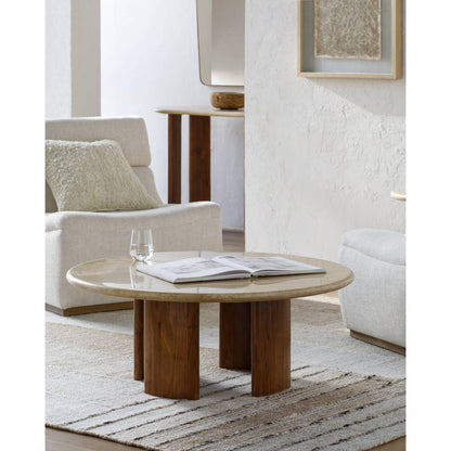 Leonda Cream Coffee Table