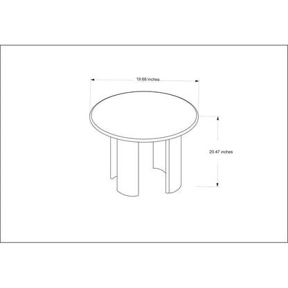 Tai Brown End Table