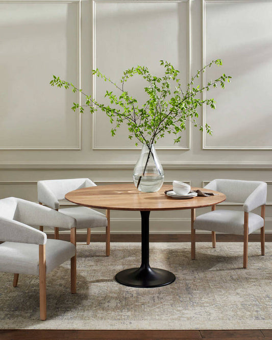 Amada Dark Brown Dining Table