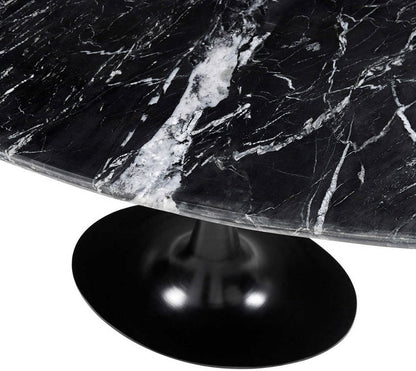 Cristela Black Dining Table