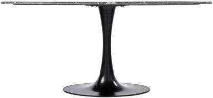 Cristela Black Dining Table