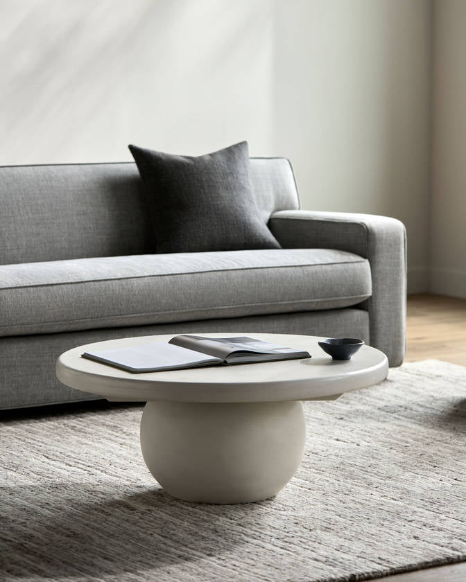 Feige White/Brown Coffee Table
