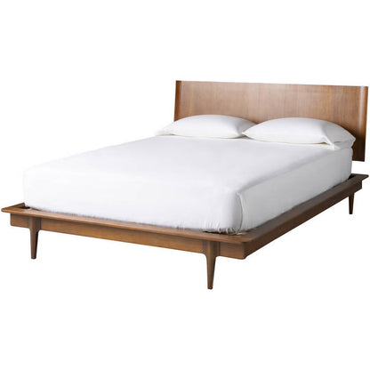 Raynell Brown Wood Bed