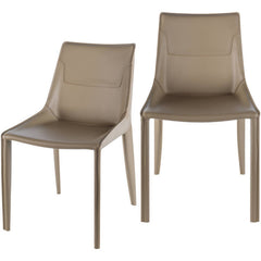 Felicha Light Brown Dining Chair