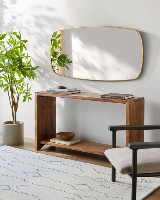 Carisma Brown Console Table