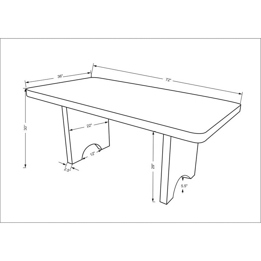 Jeanine Brown Dining Table
