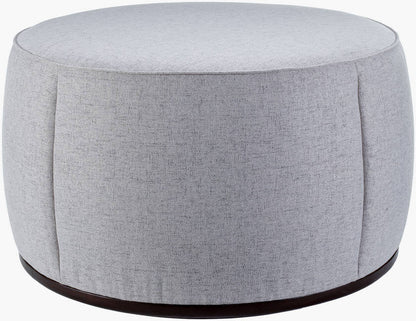 Chanae Light Gray Ottoman